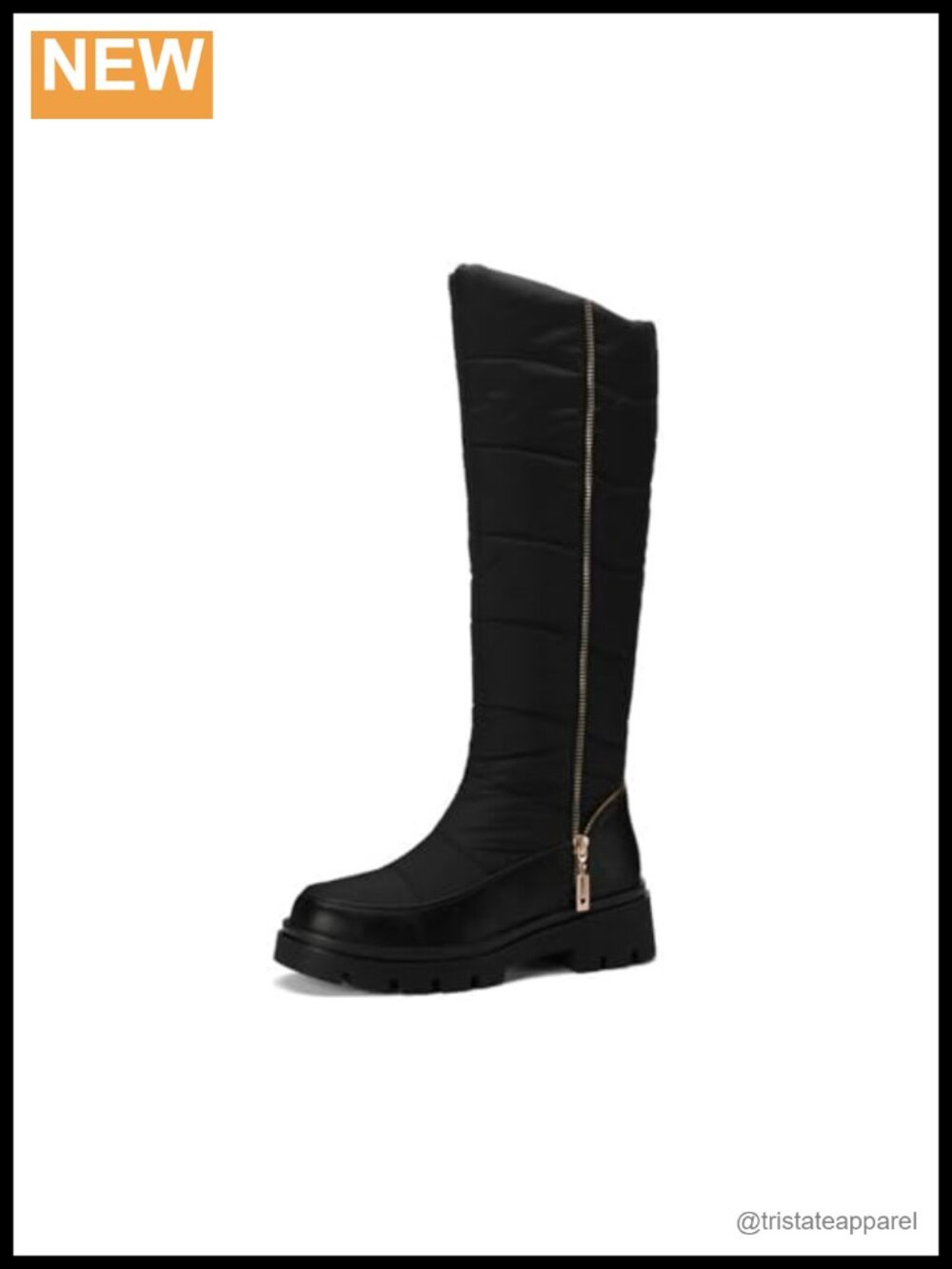 Plush Lined Warm Knee-High Snow Boots Waterproof Non-Slip Outdoor Winter Hiking